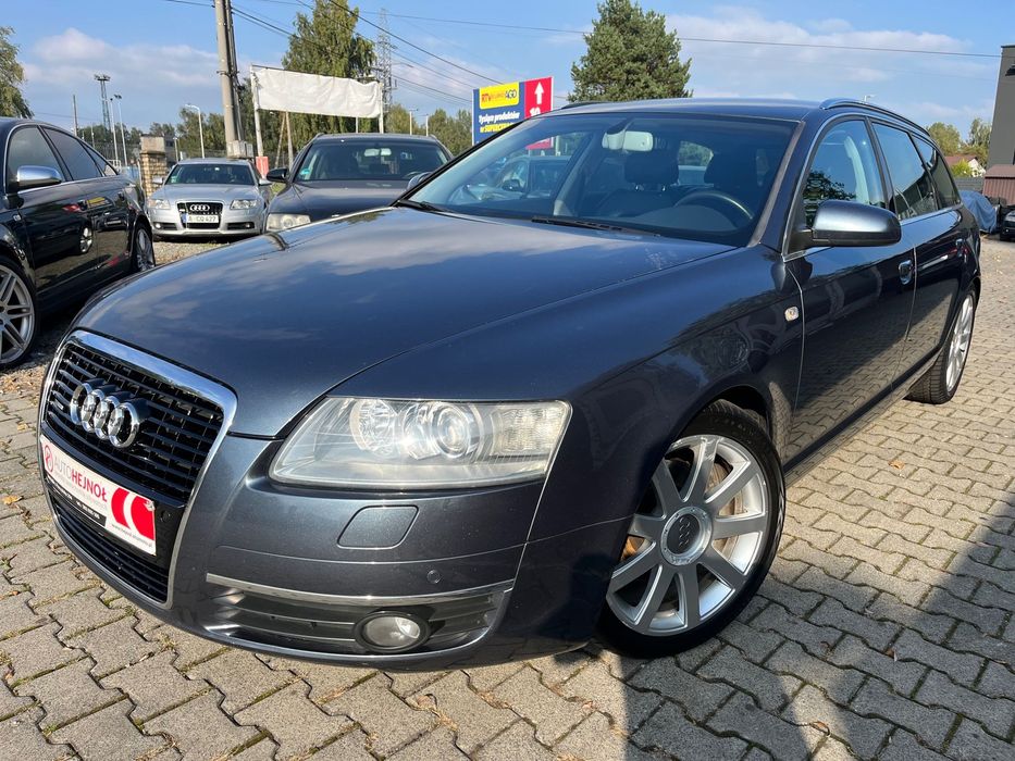 Audi A6 Avant QUATTRO Bixen Skóra Navi FIS Rolety 2xParktr Klimatr Alu 18'' Manual
