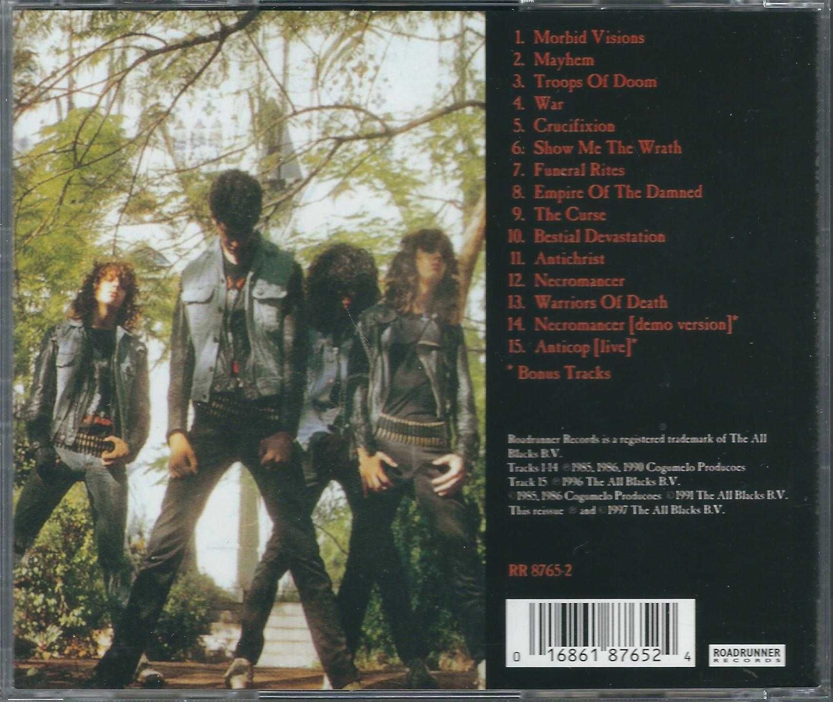CD Sepultura - Morbid Visions-Bestial Devastation (1997) (Roadrunner