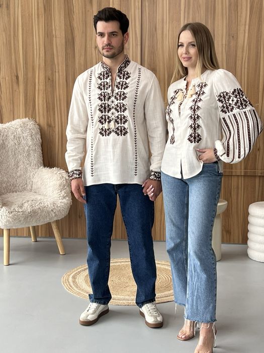 Парні комплекти вишиванок! Розпродаж! Супер-ціна! Льон