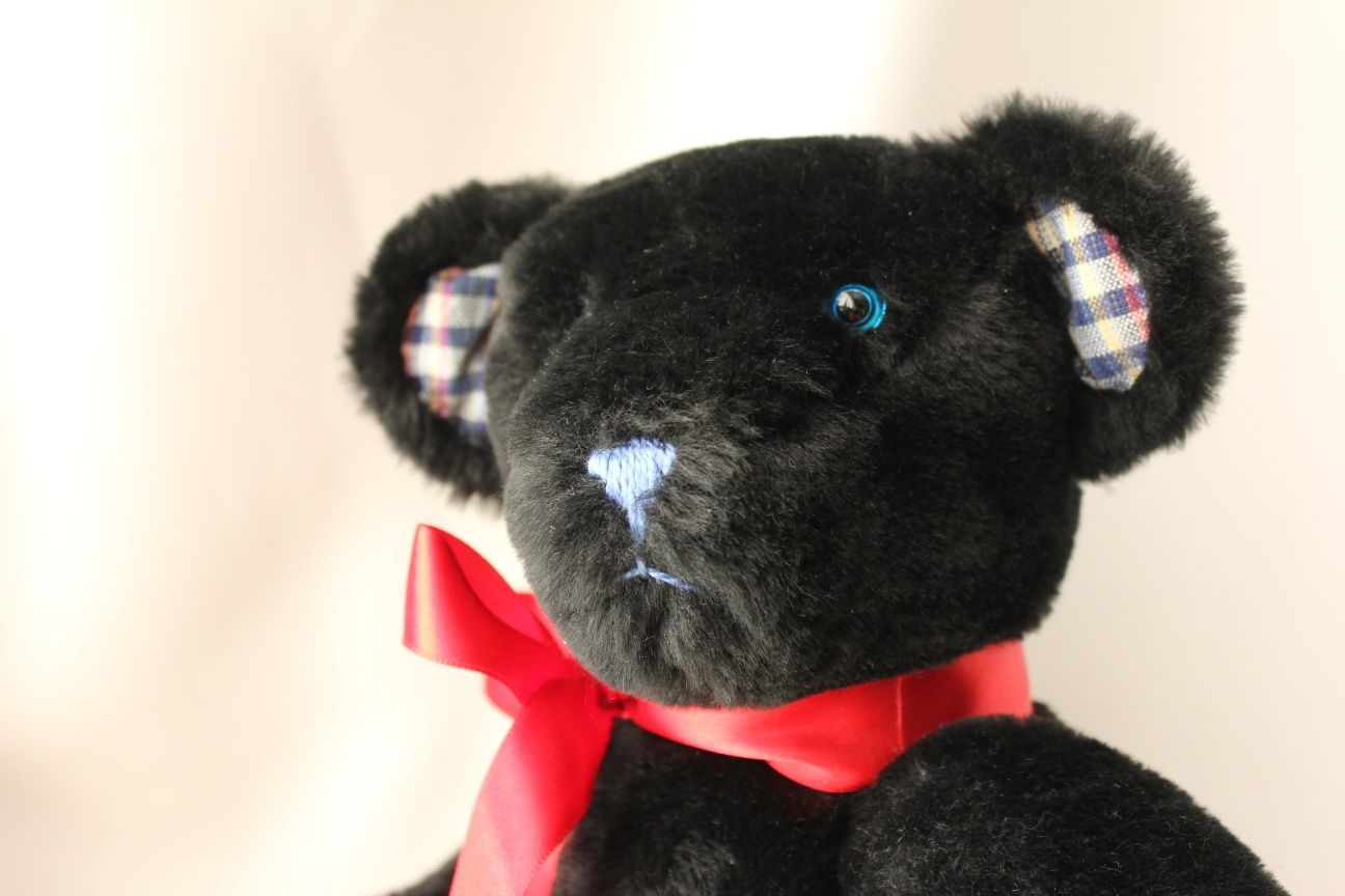 Stary kolekcjonerski czary miś z lat 80 Teddy Bear Company unikat