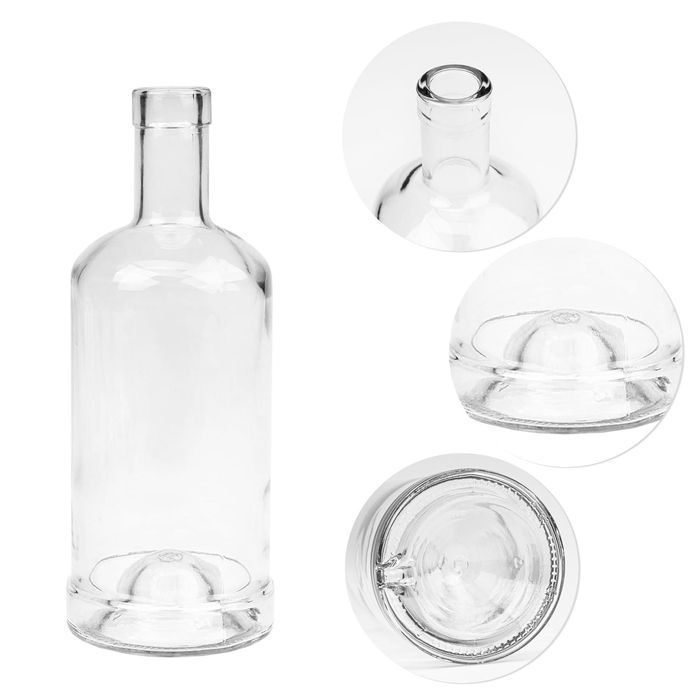 50x butelka TADEK 500 ml na nalewki wino likier wódkę z korkiem