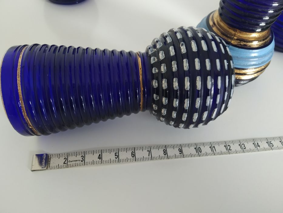 zestaw wazon wazonik Prądniczanka Pierścienie