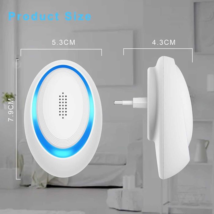 Nowy  odstraszacz szkodników / ultradźwiękowy / owady / 3 szt !9175!