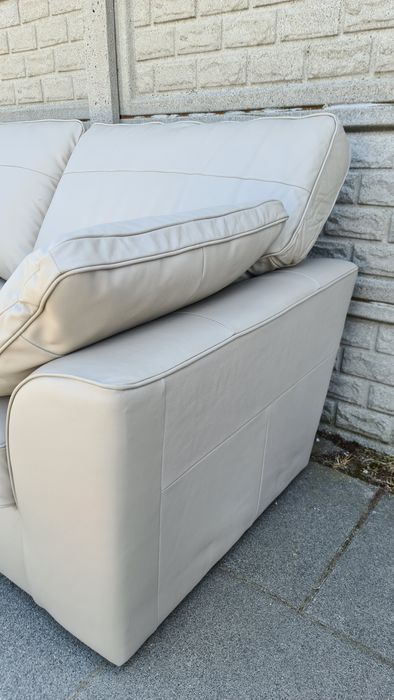 Sofa stylowa Skóra Naturalna Nowa Outlet  Next