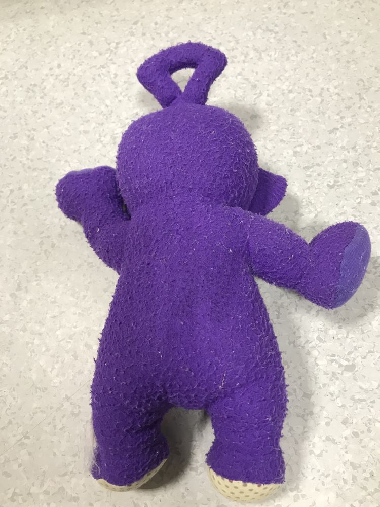 Maskotka Tinky Winky fioletowy Teletubiś  29 cm