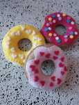 Rękodzieło,donut- pączek z filcu,ozdoba, zabawka, dekoracja
