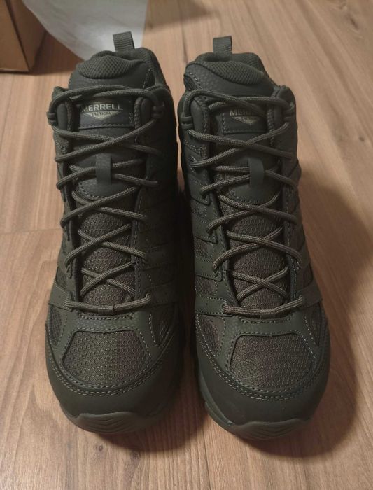 Buty Merrell MOAB 3 Mid Tactical Waterproof - Dark Olive 45