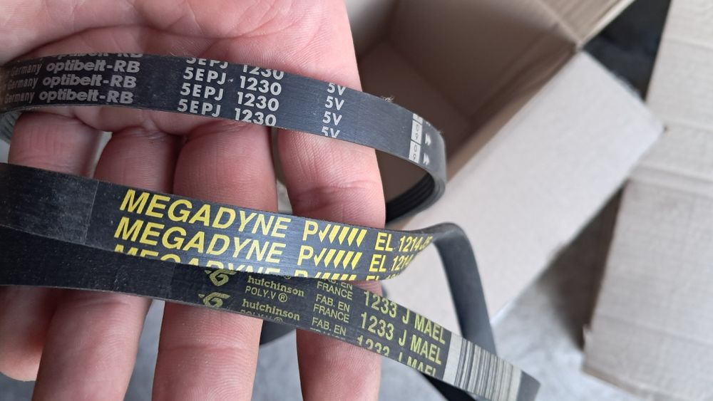 Заголовок: Ремені для пральних машин (Megadyne, Optibelt, Hutchinson)