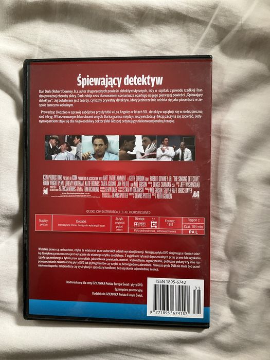 Film dvd Śpiewający detektyw Gibson Holmes