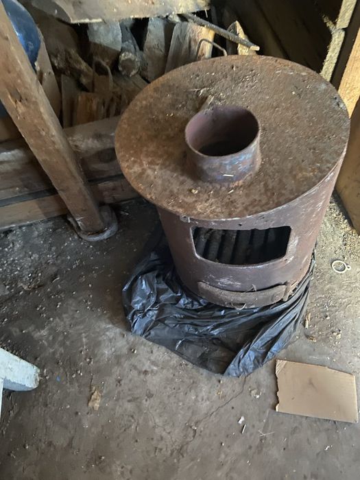 Продам буржуйку б/у