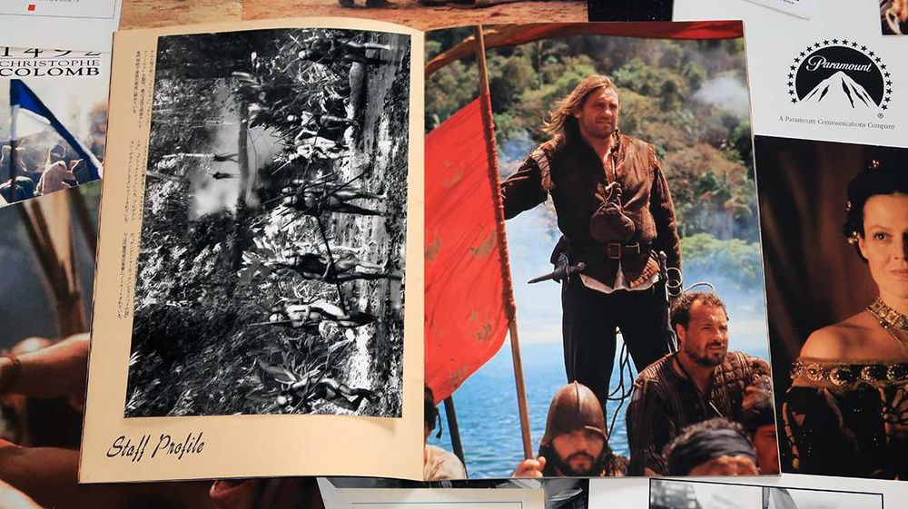Material Coleção 1492 - Cristovão Colombo, Ridely Scott