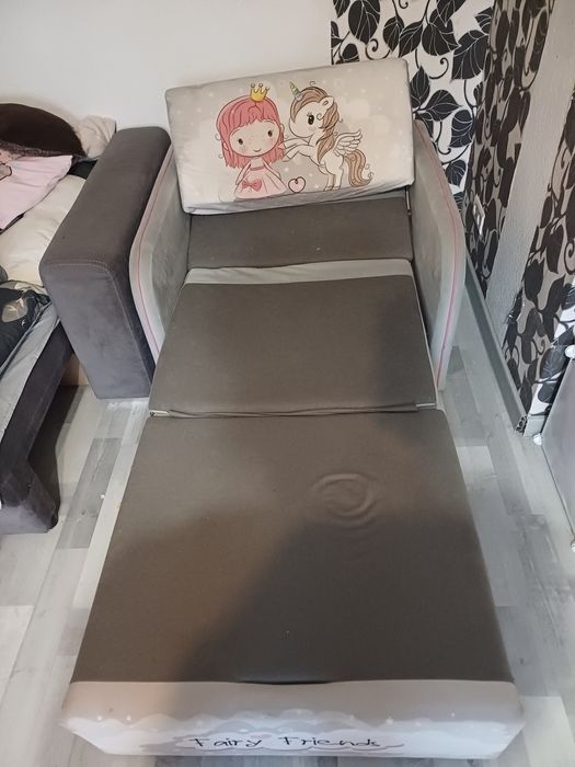 Sofa frends dla dziewczynki 1 osobowa