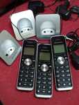 3 telefones fixos Alcatel