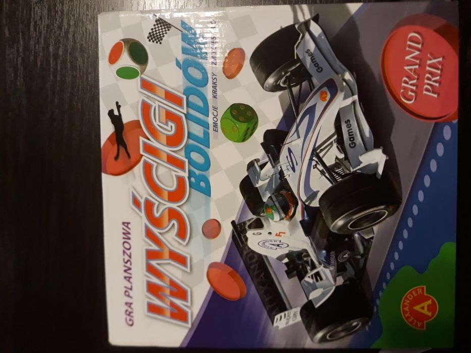 Gra planszowa Wyścigi Bolidów dla 2-4 osób