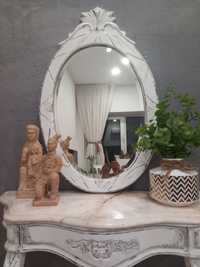 Espelho em madeira, em estilo vintage belíssimo