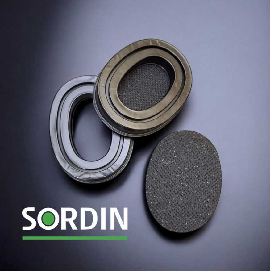 Гелеві амбушури для навушників Sordin (+ поролонові вкладиші)