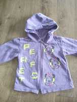 Bluza zasuwana z kapturem Minnie 3-4 lata