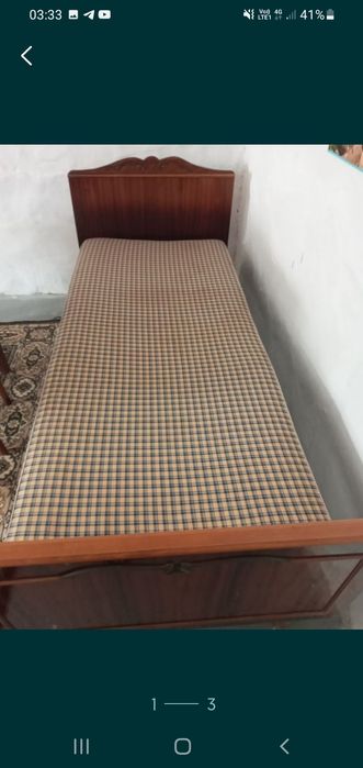 Ліжко односпальне   600 грн.