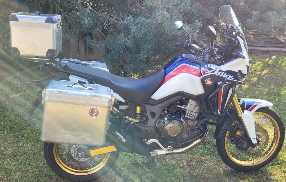 Honda Africa Twin CRF 1000 Mocno Doinwestowana Manual