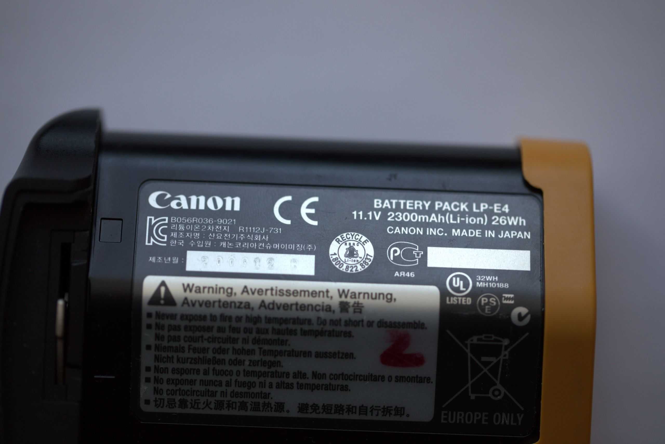 Canon LP-E4 bateria akumulator