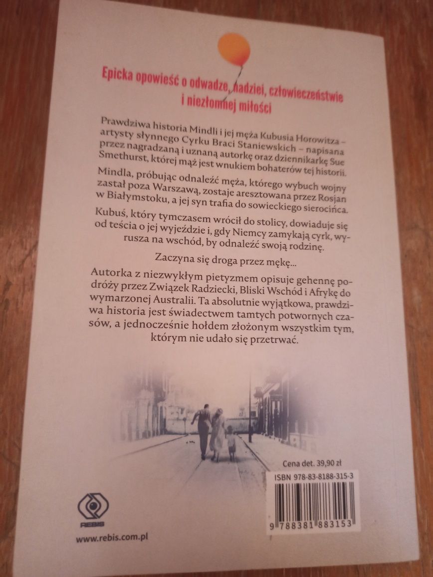 Ku wolności Sue Smethurst ucieczka przed Holokaustem