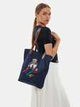 Płócienna torba Polo Ralph Lauren granat nowa oryginał
