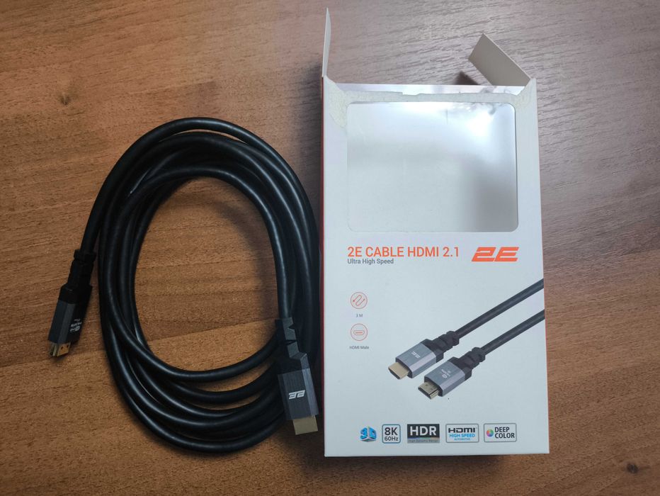 Б/У 2E HDMI 2.1 кабель