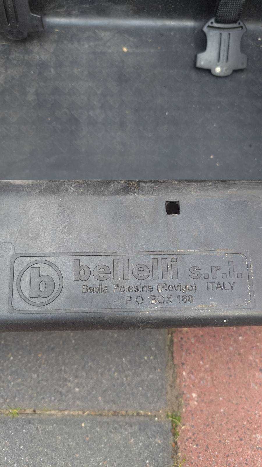 Przyczepka rowerowa Bellelli 2 osobowa moskitiera pasy