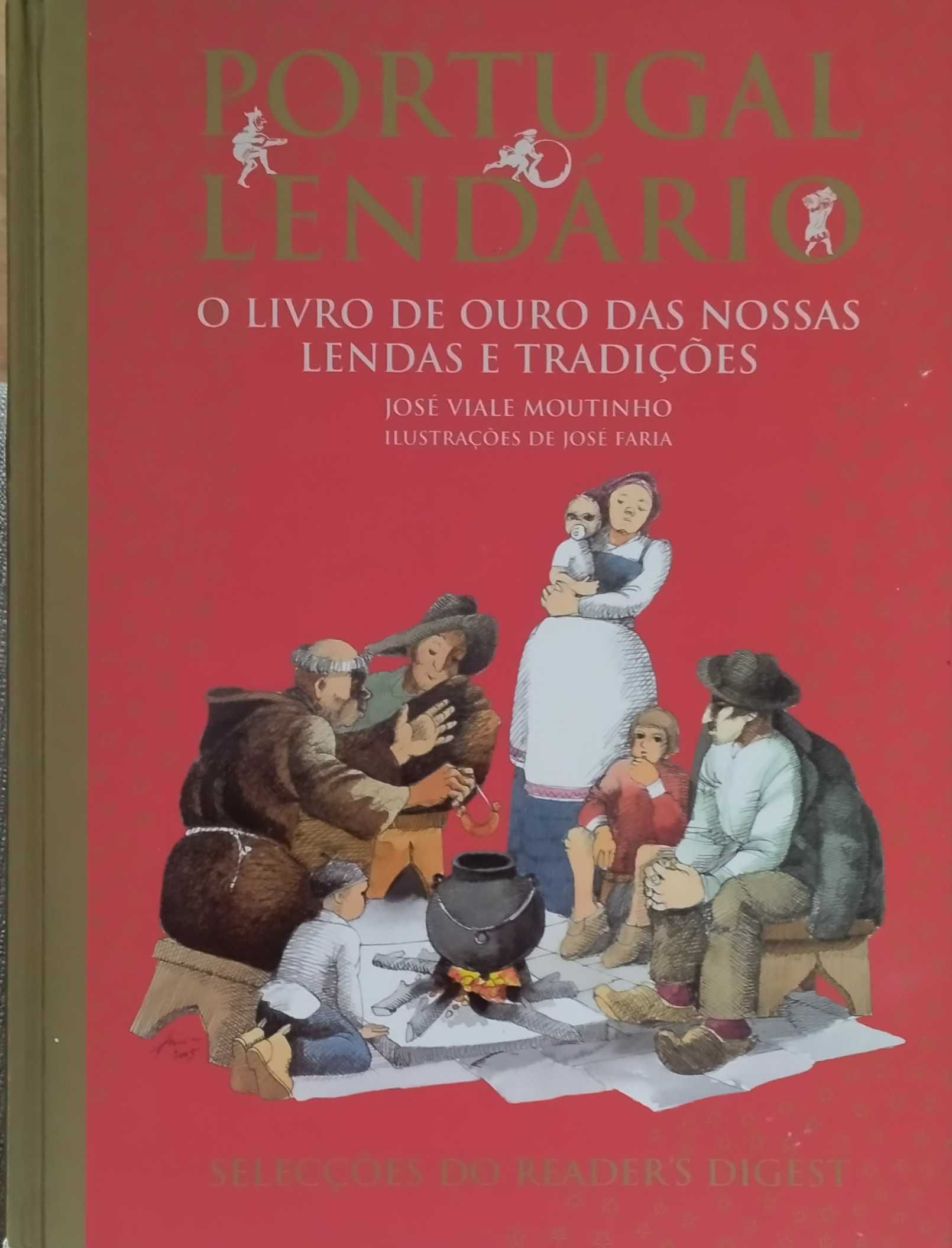 Portugal Lendário - de José Viale Moutinho - PORTES GRÁTIS