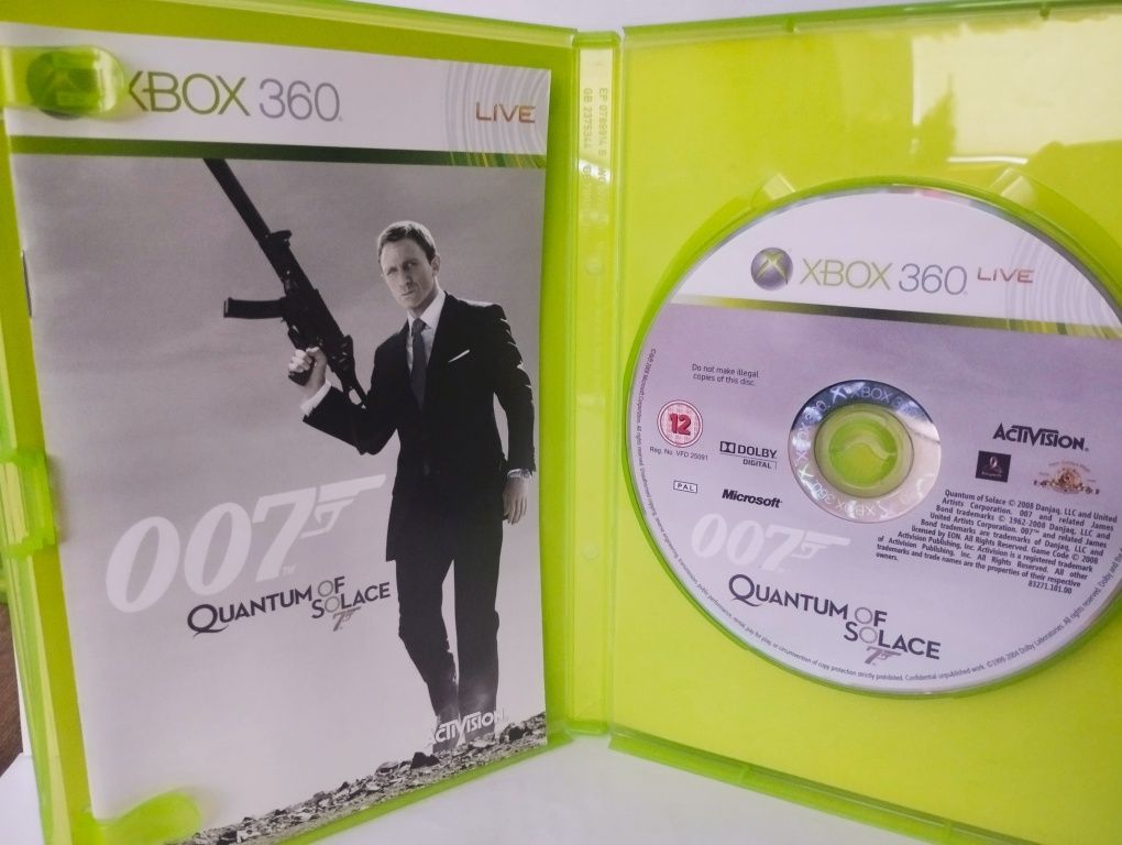 007 Quantum of solance Xbox 360