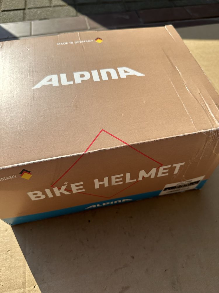Nowy kask Alpina D-Alto 52-57cm Carbon -60% ceny
