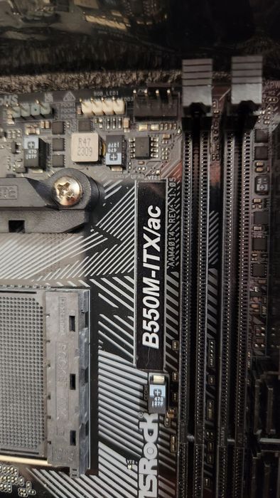 Як нова‼️мат.плата mini-ITX AM4 ASRock B550M-AC/ITX WIFI ARGB NVMe