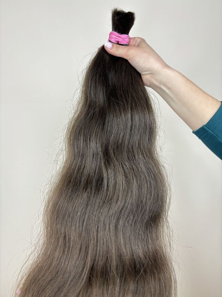 Словʼянське волосся нефарбоване славянские волосы 70 см 200 грам
