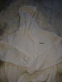 Biała bluza z kapturem H&M