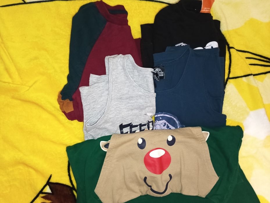 Ubrania chłopiece rozmiar 134