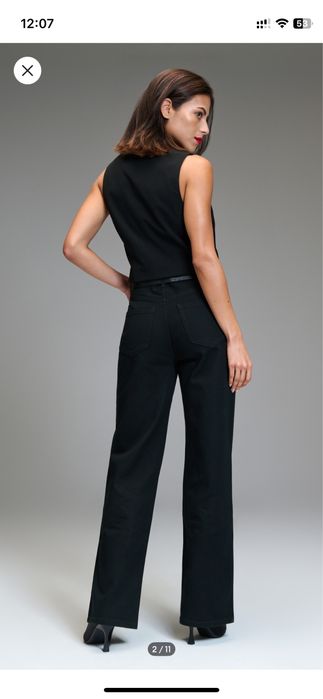 Джинси wide leg 36р