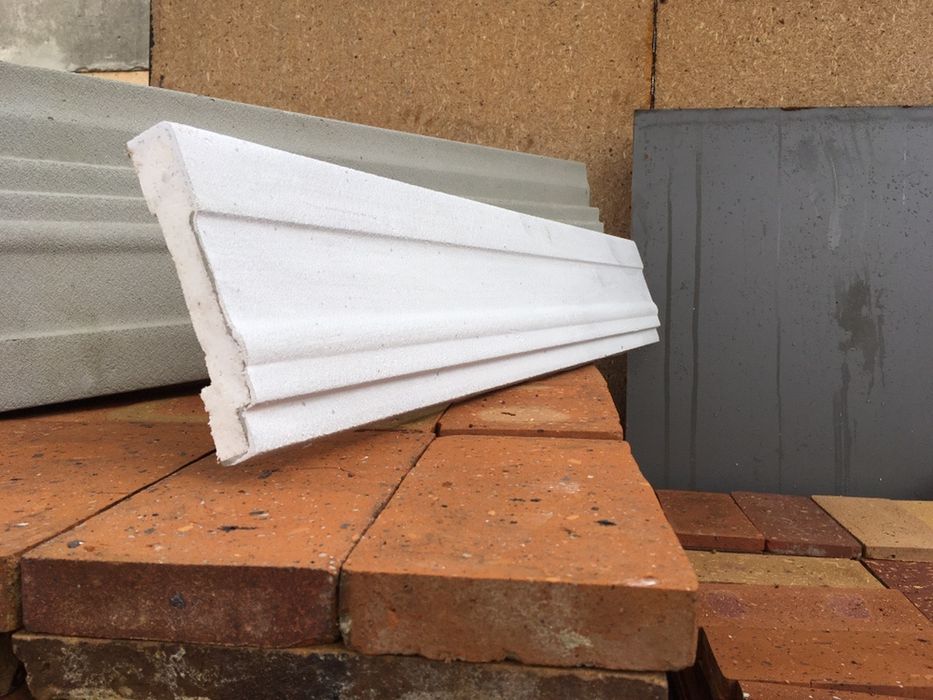 Sztukateria, gzymsy elewacyjne, styropian, elewacja, tynk