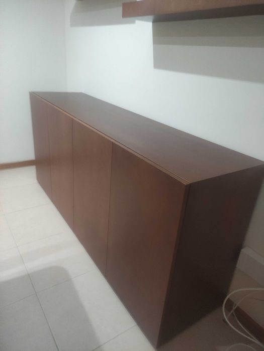 Armário de madeira copa 2m x 0,9m x 0,5m