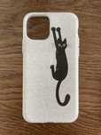 Etui do iPhone 11 Pro z czarnym kotem