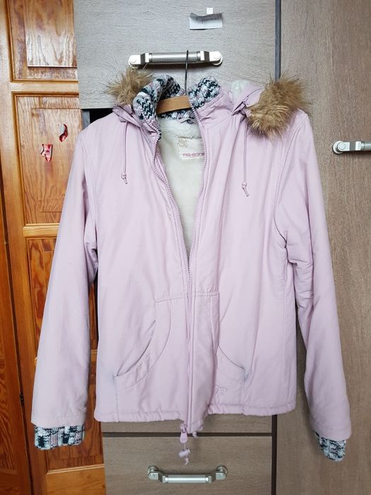 Damska kurtka zimowa różowa