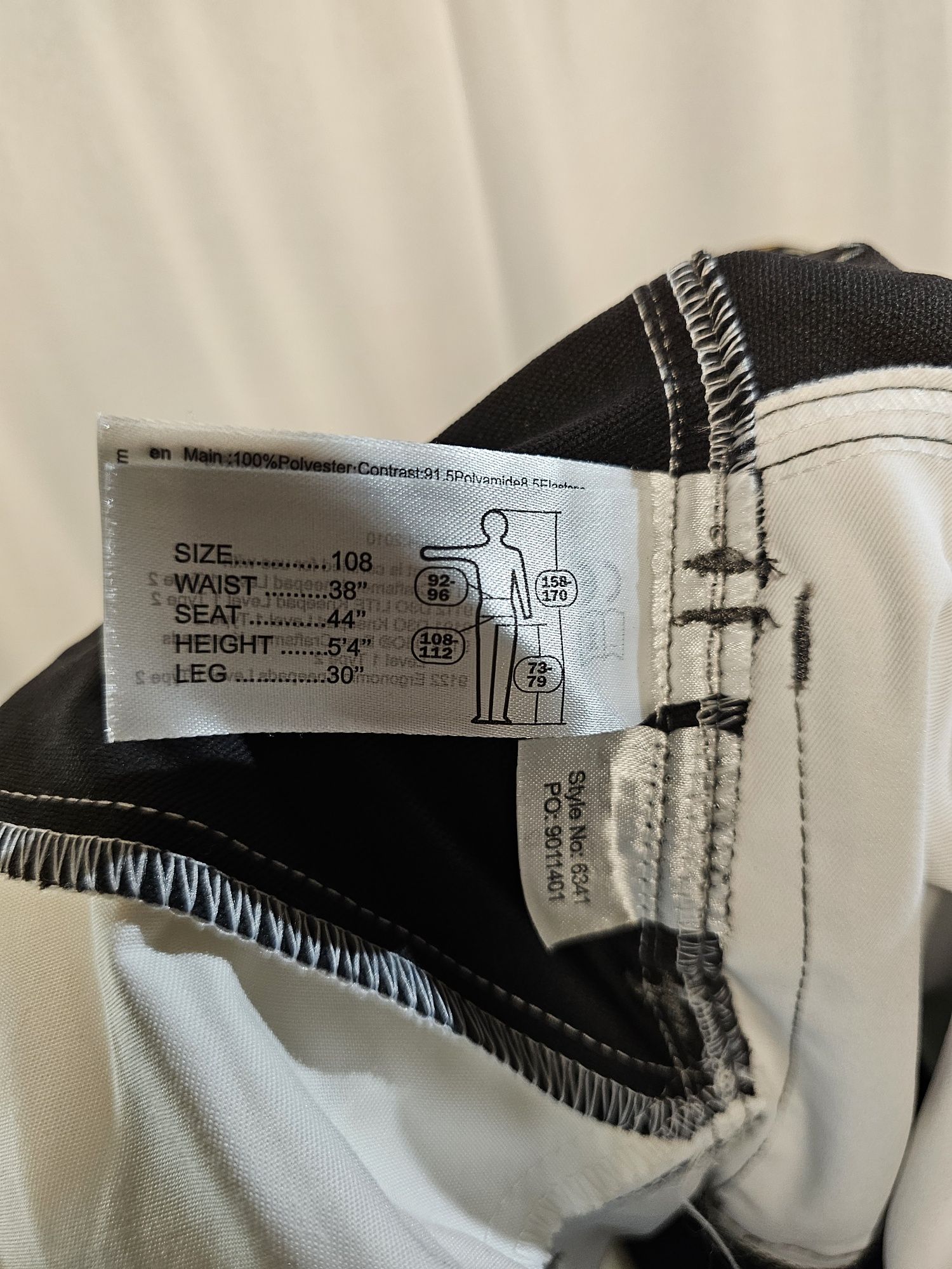 Spodnie robocze Snickers 6341 r.46,50 Slim białe