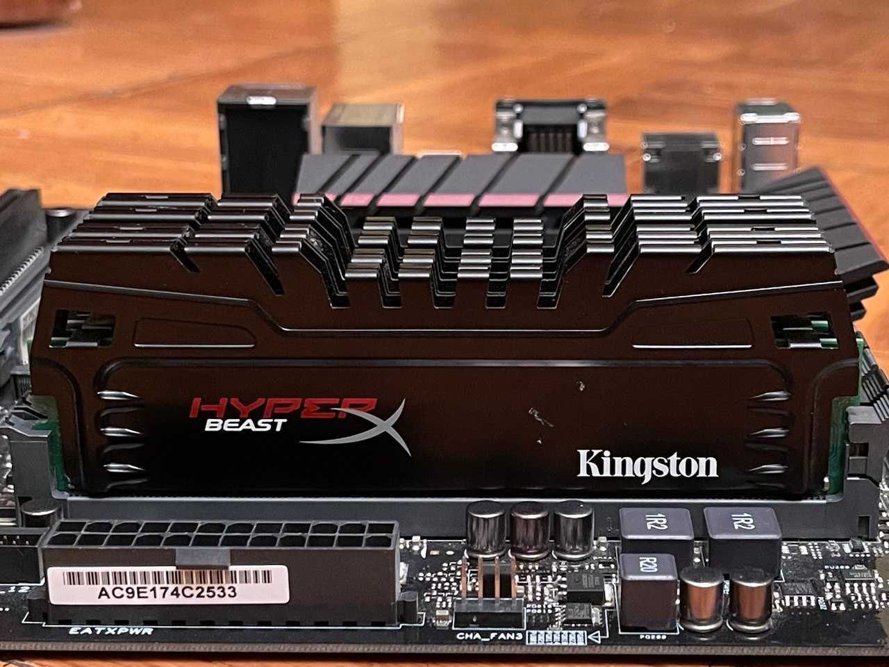 Мат плата Asus Z97-Pro Gamer + i5-4690K + 32 GB (DDR3) 2133 MHz CL11