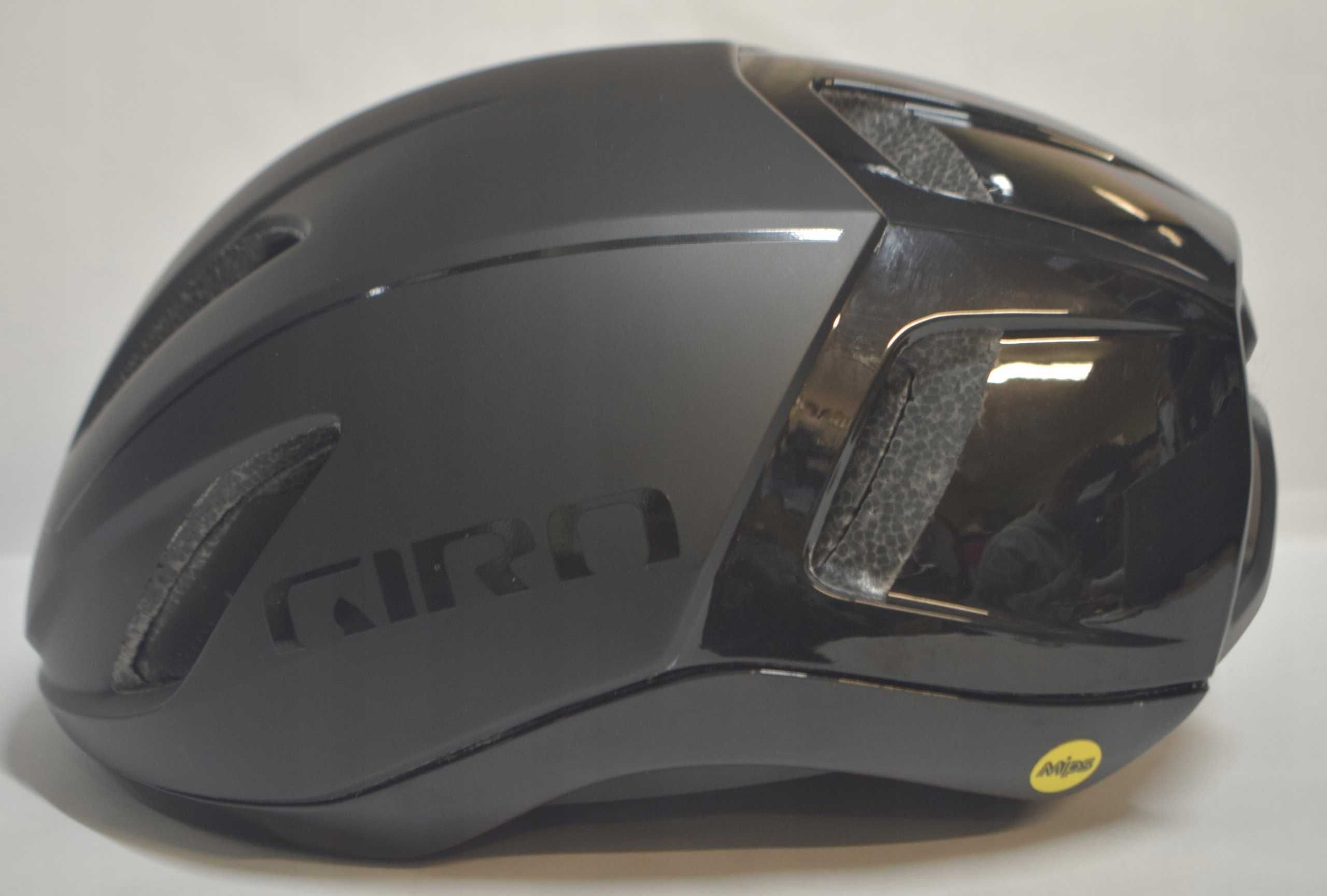 Kask rowerowy Giro Vanquish Integrated Mips black/gloss black r.M KK9
