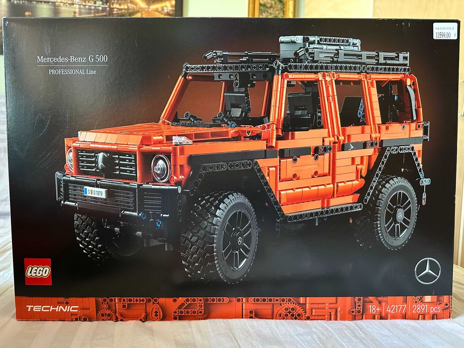 (3 в 1) Оригінальний Lego 42177 Mercedes G500 + Hummer H1 + Land Rover