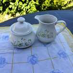 Apulum Porcelana rumuńska Cukiernica. Mlecznik