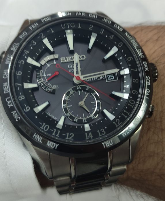 Vendo ou troco Seiko Astron GPS solar Titanium bike estrada BTT