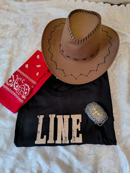 Strój przebranie kowboj dziki zachód kowboja rozmiar 3xl