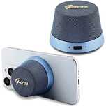 Głośnik Bluetooth Guess Magnetic Script Metal - niebieski