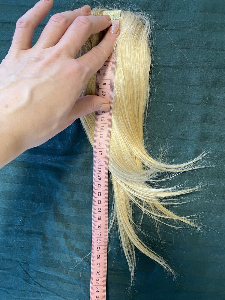 Шиньон из натуральных славянских волос