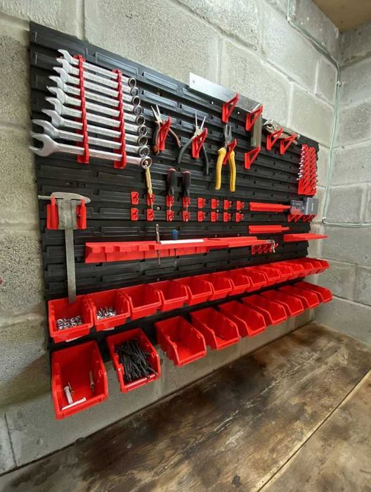 Панель для інструментів 115х39 + 7 контейнерів органайзер інструмент